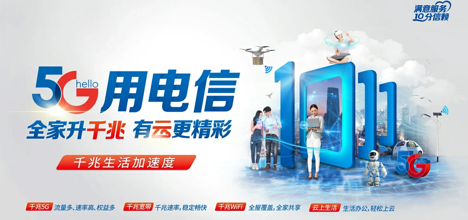 中国电信 万全区电信宽带 宽带套餐